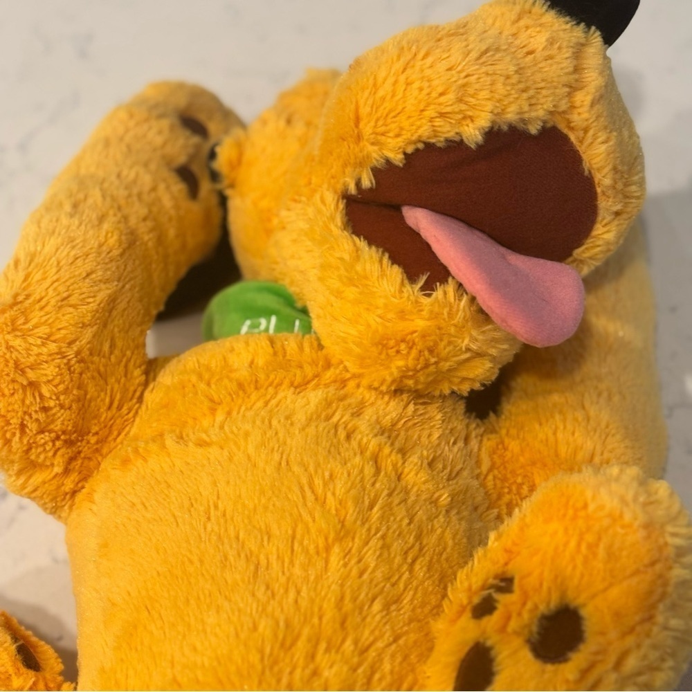 Disney Pluto Plush Toy Yellow and‎ Black - Picture 7 of 9